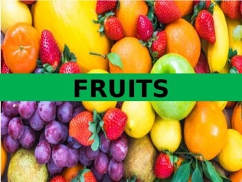 Fruits Alphabetical Order By GRACIE M TPT
