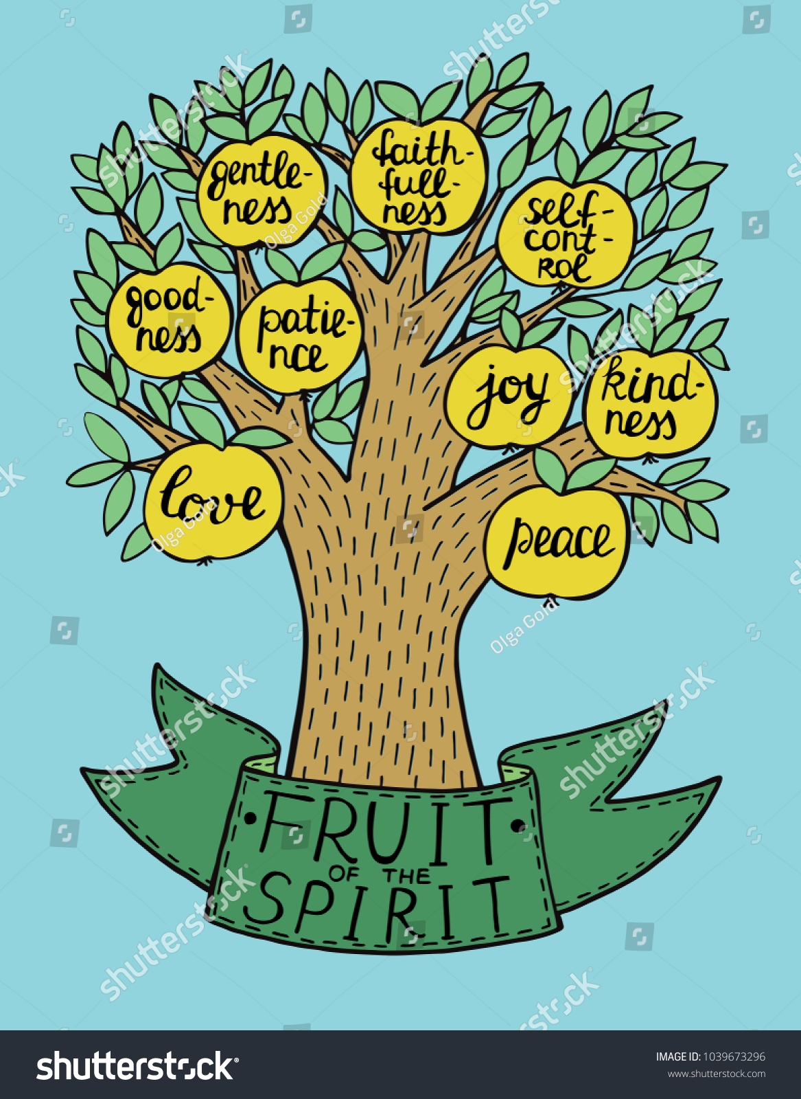Fruits Holy Spirit Over 225 Royalty Free Licensable Stock