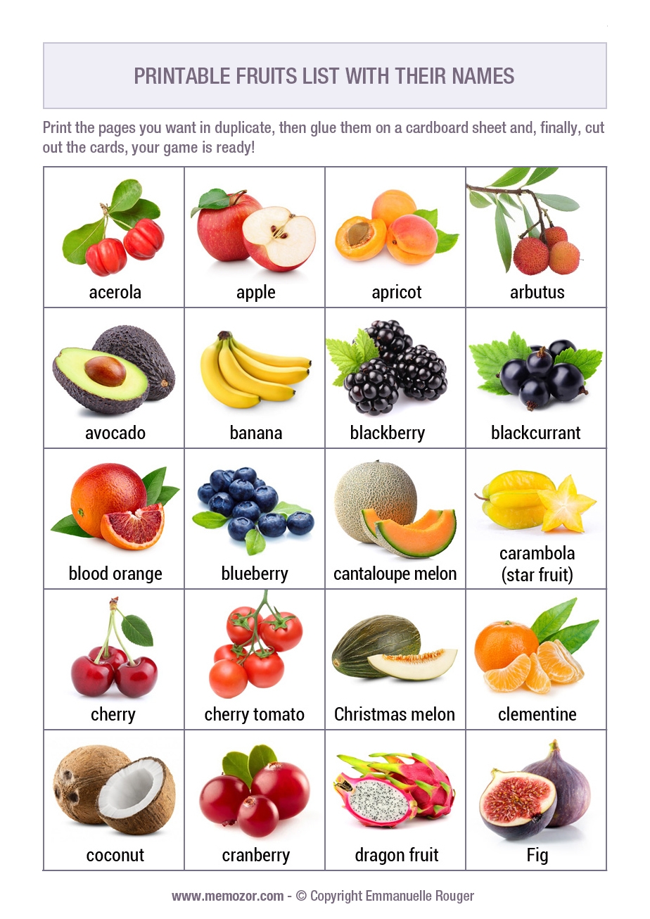Fruits Images Infoupdate