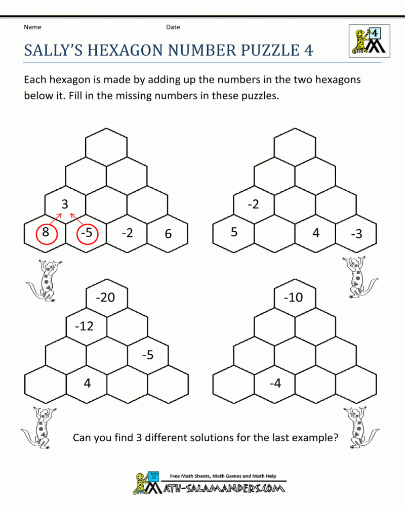 Fun 7th Grade Math Worksheets Printable Math Worksheets Printable