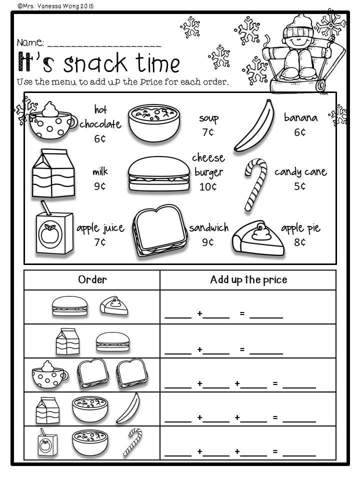 free math games for 1st graders printables