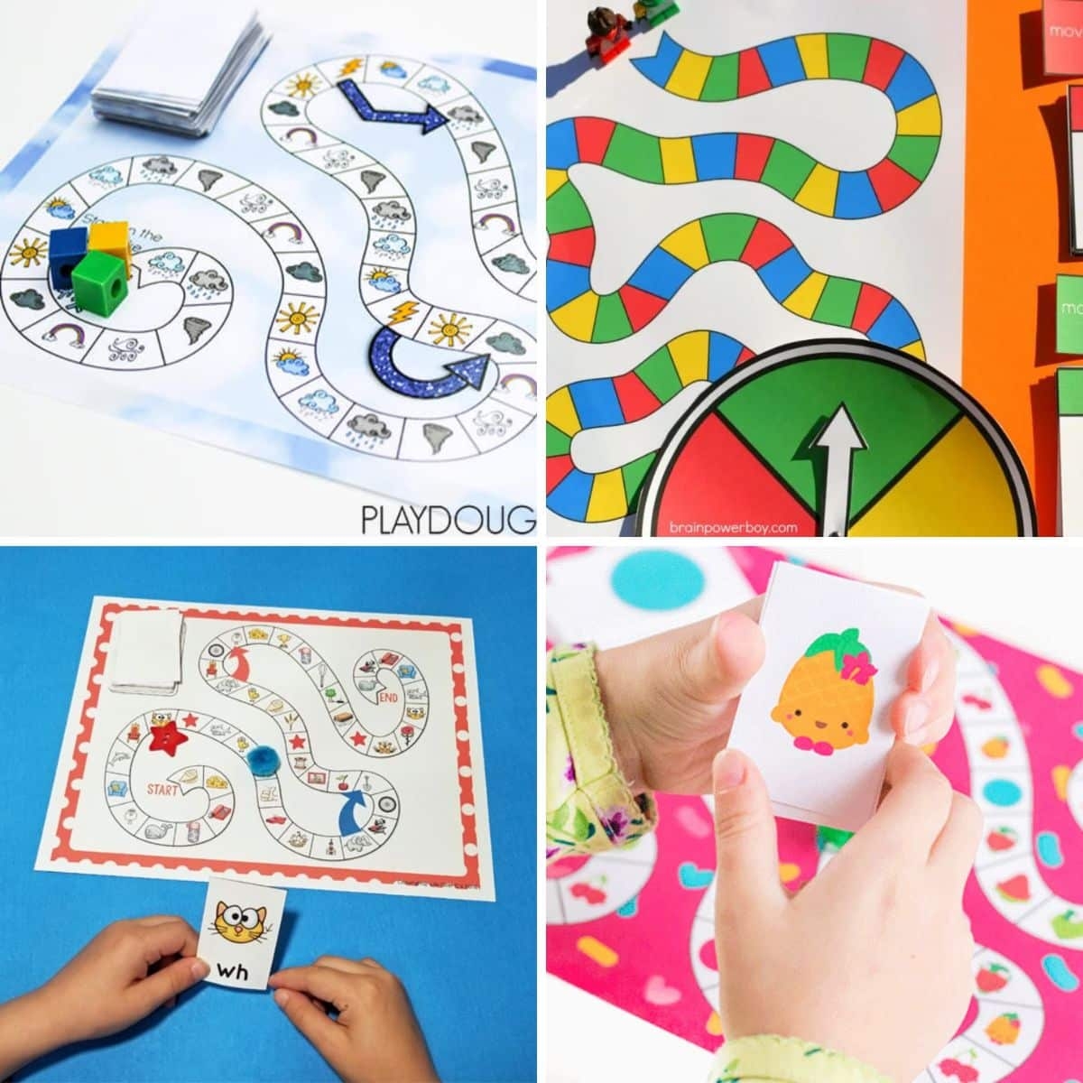 free online printable board games