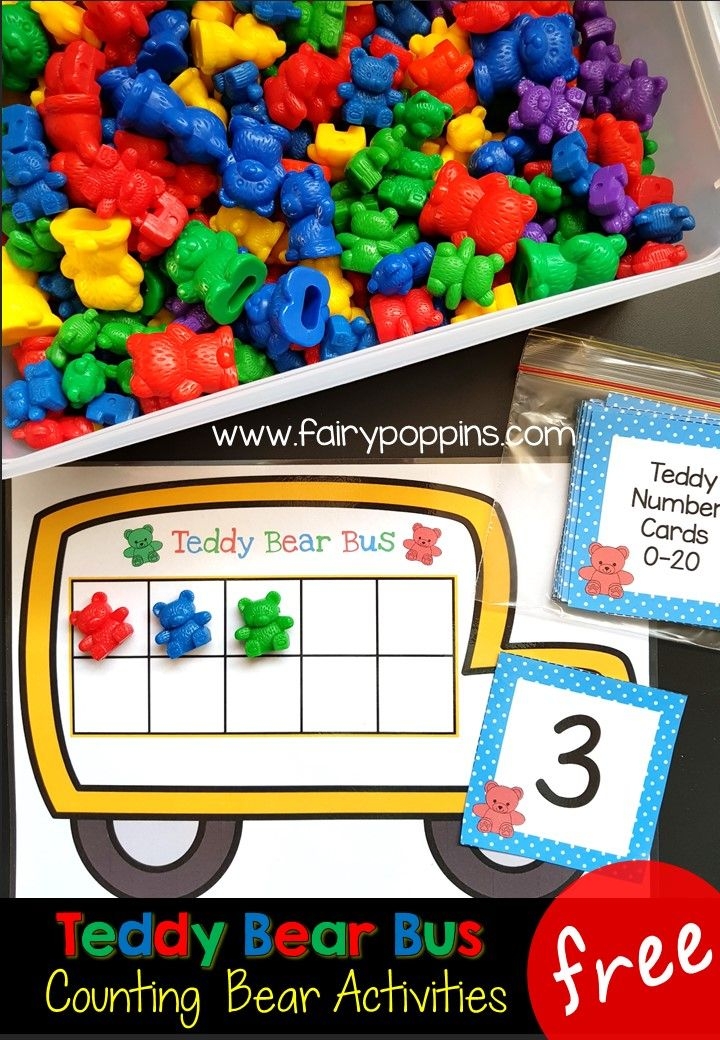 Fun Counting Bear Activities For Kids