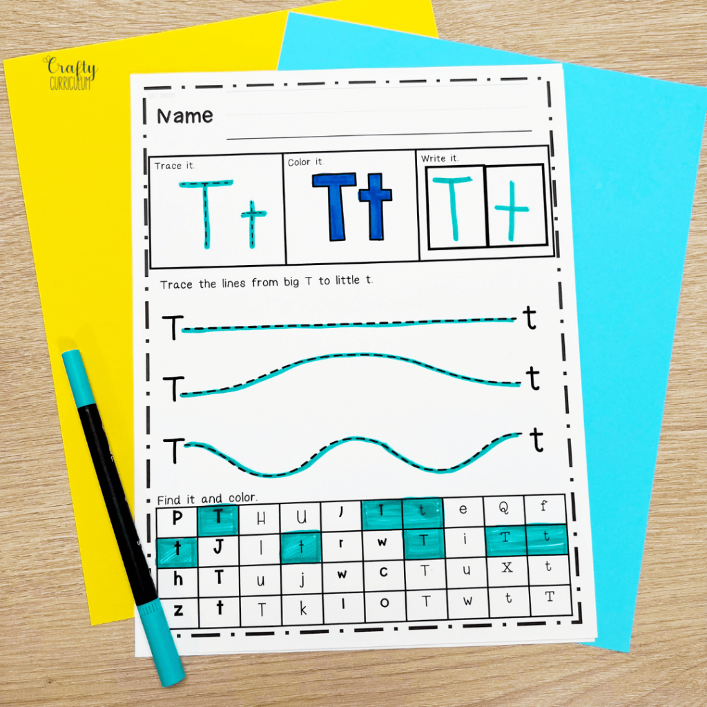 Fun Letter T Preschool Activities For Home Or In School