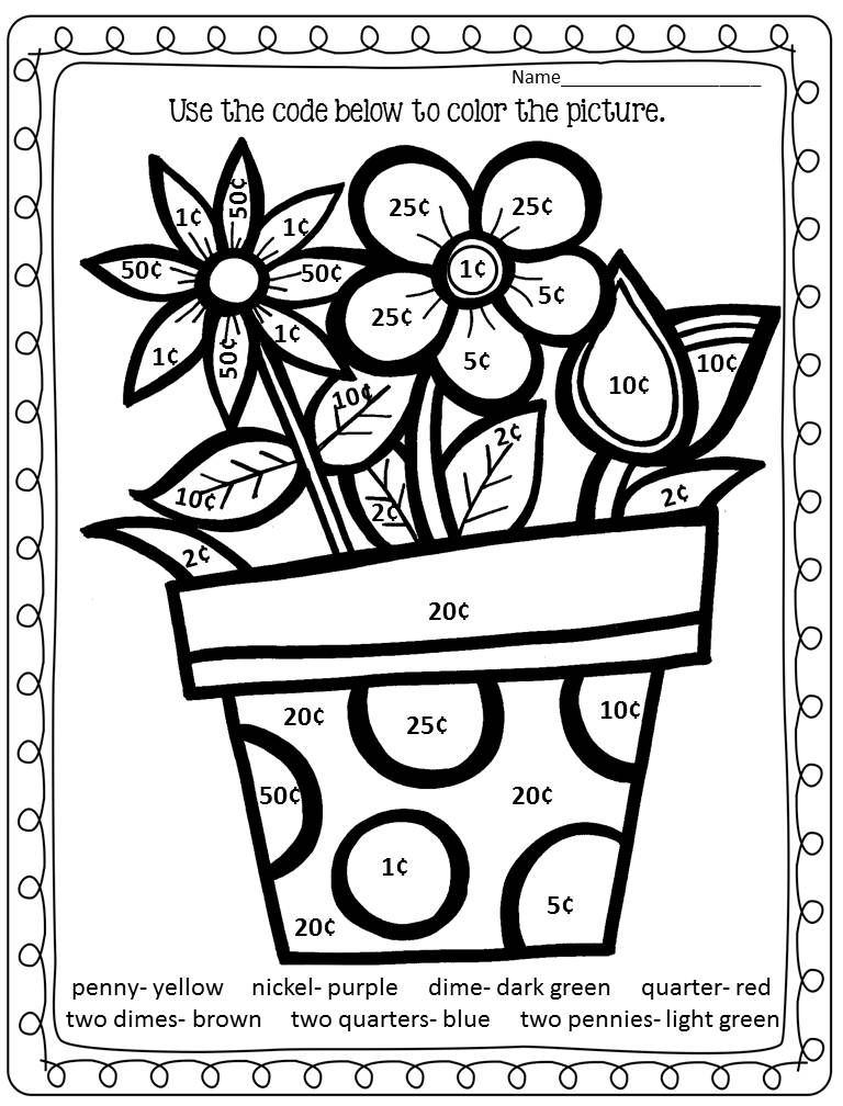 Fun Math Coloring Worksheets 2nd Grade 2nd Grade Math Worksheets