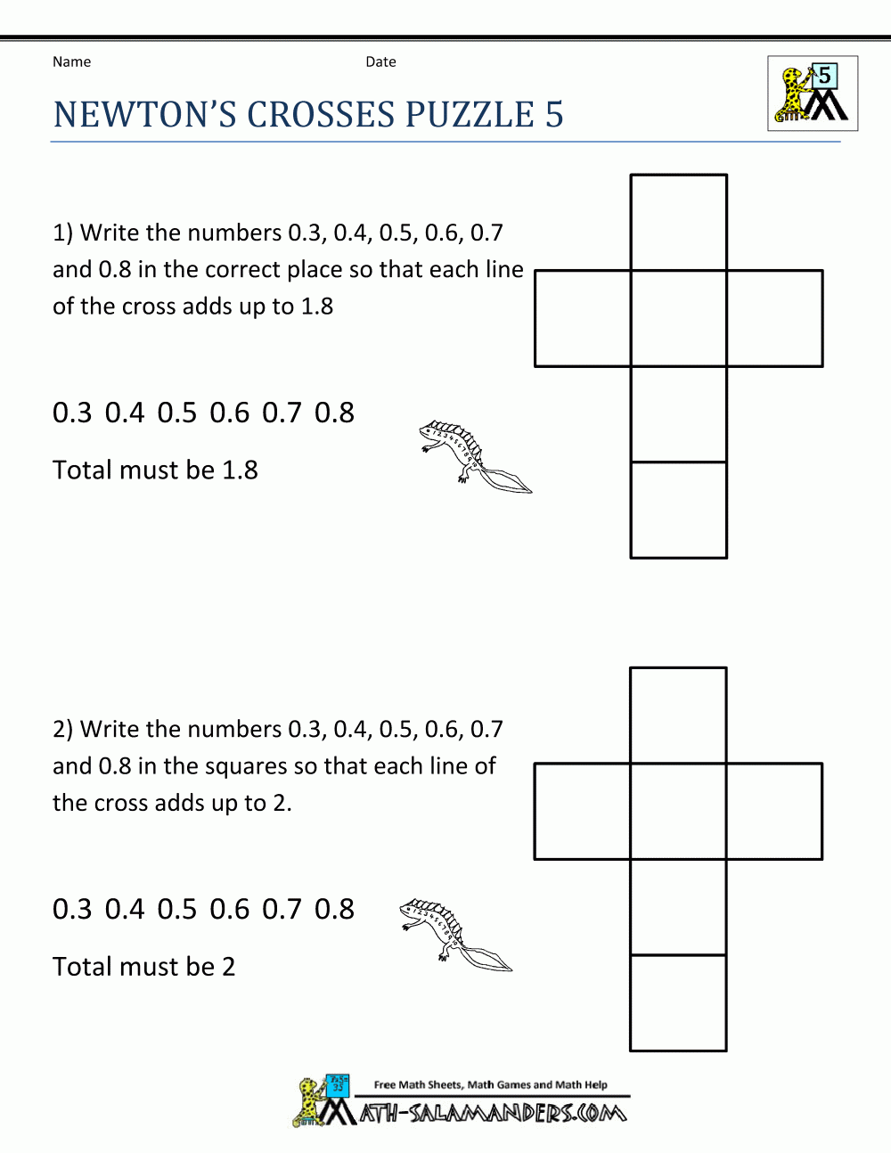 fun math worksheets 5th grade