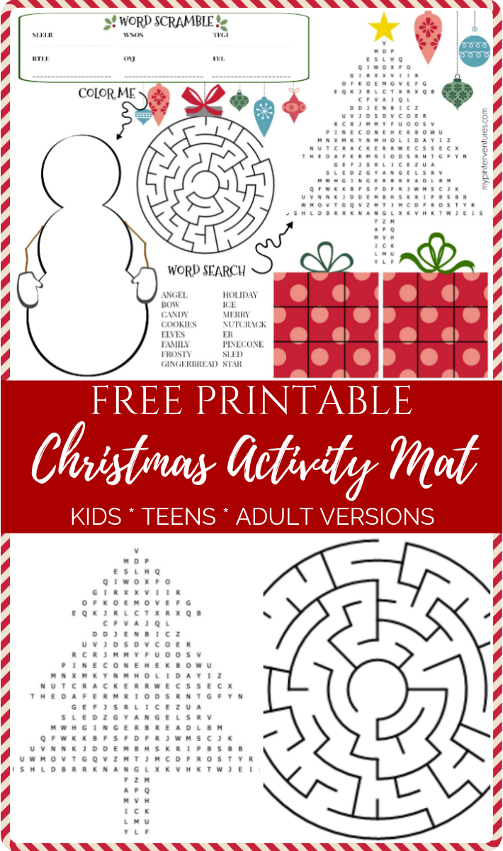 Fun Printable Activities For Teens Sherry J Keller