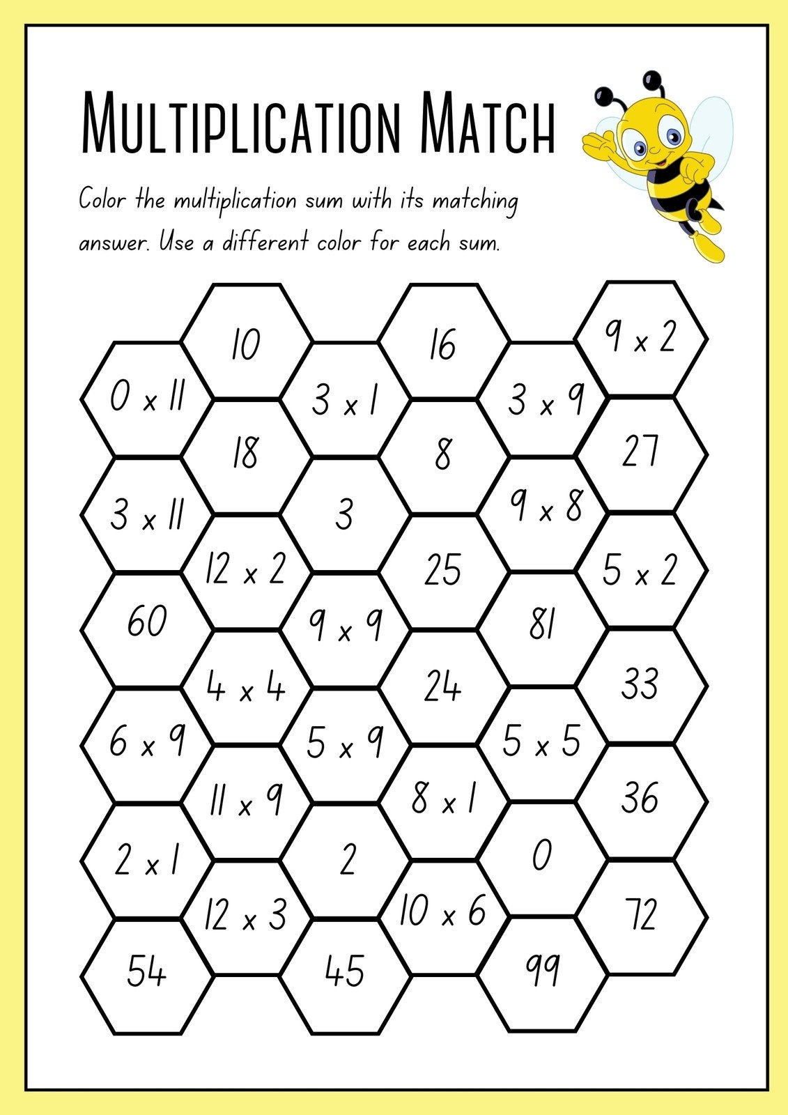 Generate Math Worksheets Multiplication