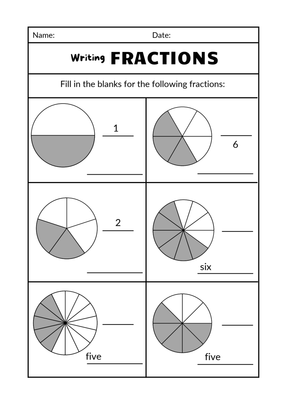 Grade 6 Math Worksheets Dividing Whole Numbers By Fractions K5 