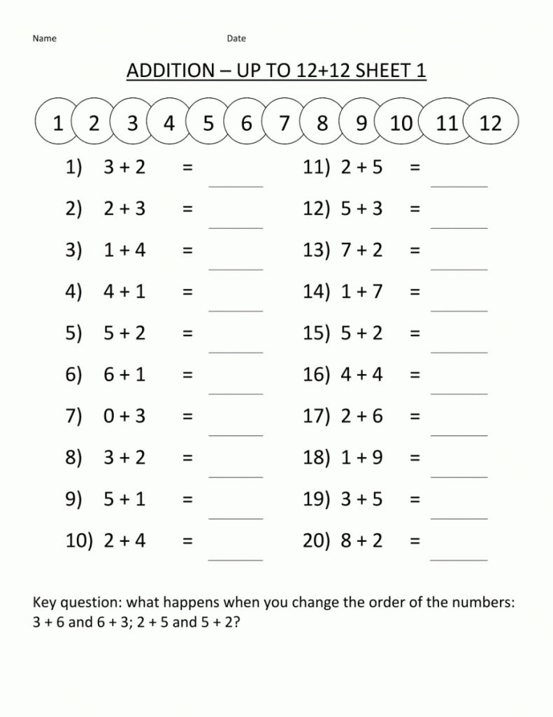 Grade Math Worksheets Matemaatika 1St Grade Math Worksheets 