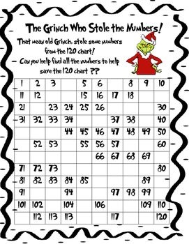 Grinch Worksheets For Kindergarten Math Worksheets For Kids