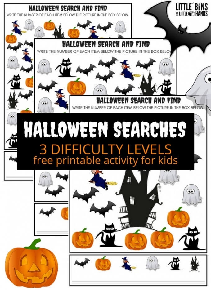 Halloween Seek And Find Printables Little Bins For Little Hands