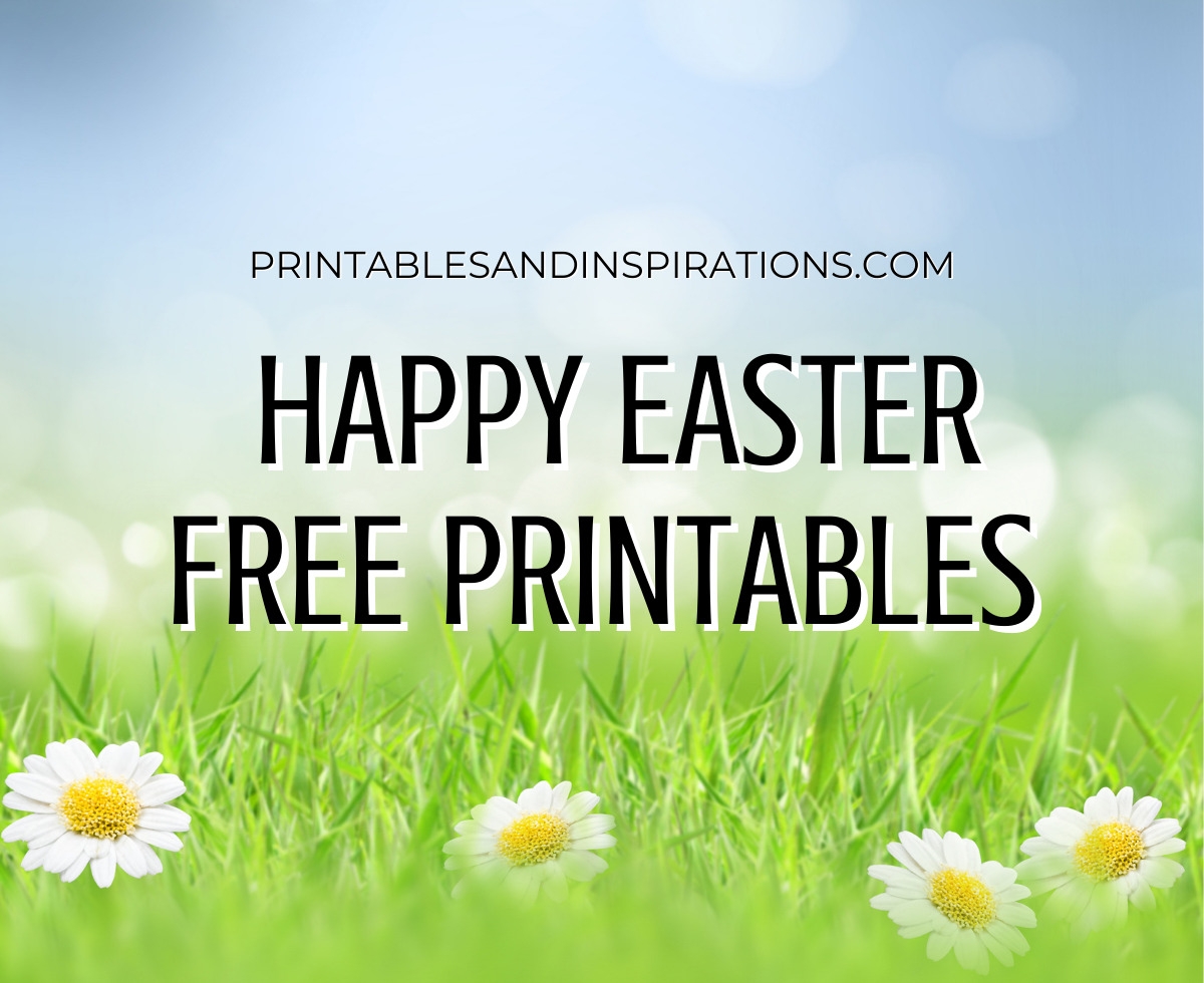 Happy Easter Printables Free Easter Banners Posters Printables 