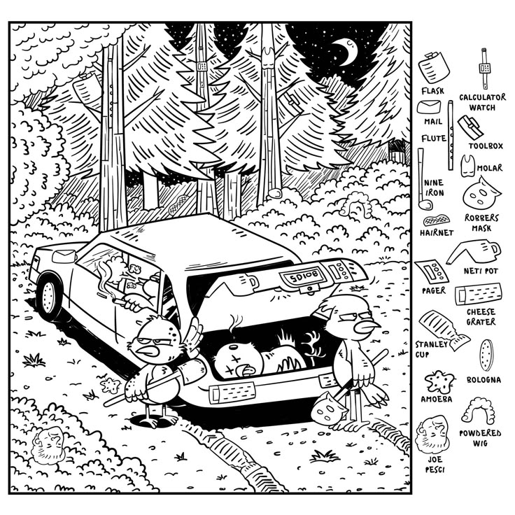 Hidden Object 20 Free PDF Printables Printablee Hidden Pictures 