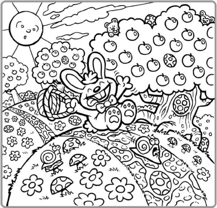 Hidden Pictures Printable Easter Clip Art Library Worksheets Library