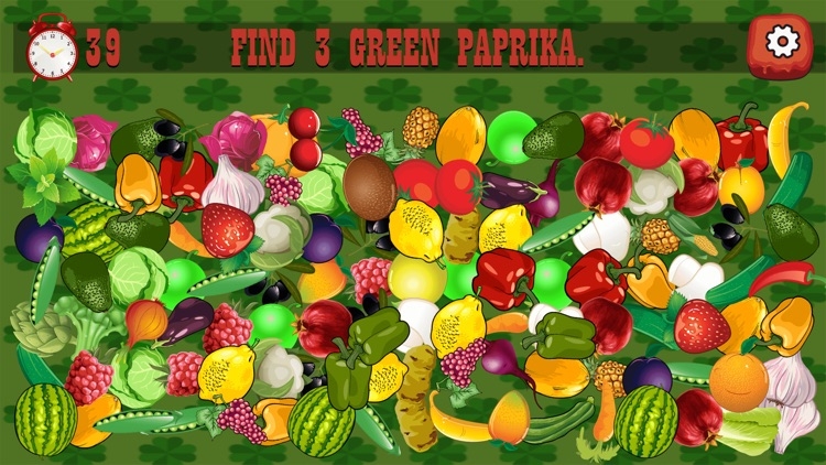 Hidden Vegetables And Fruits By Esra ALTOPRAK