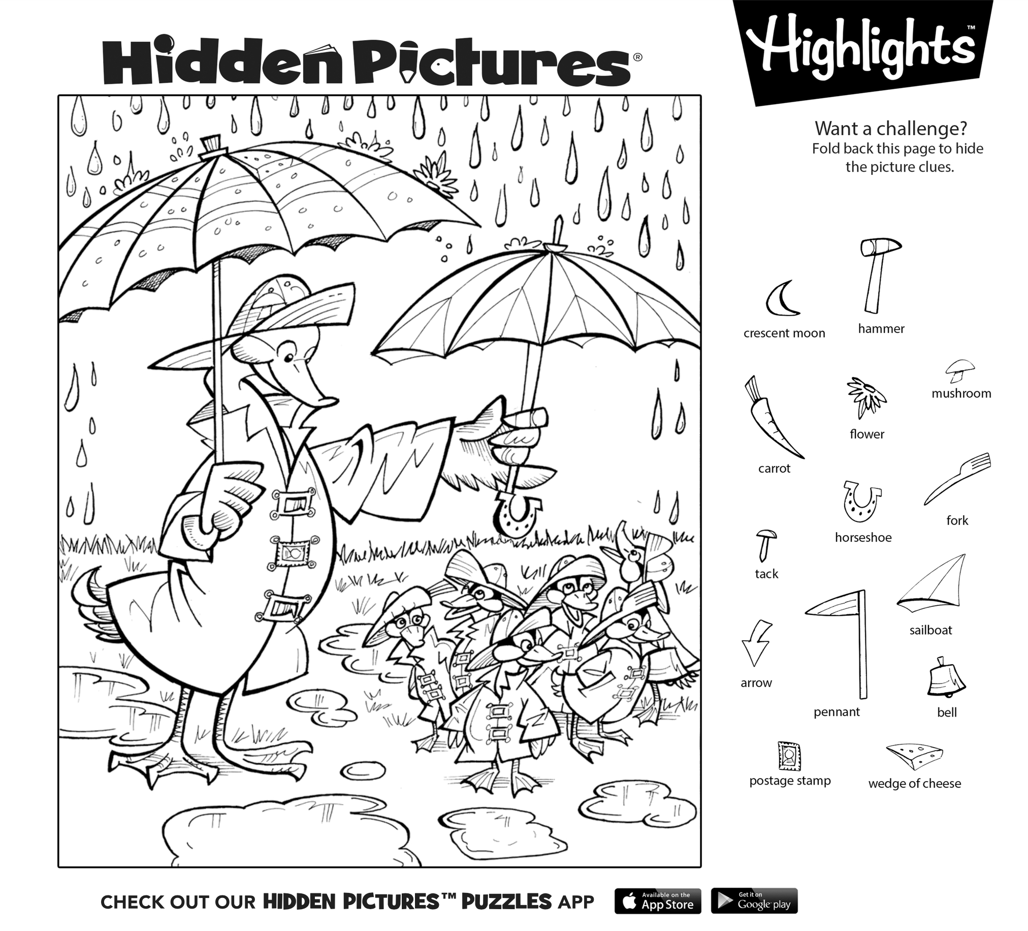 free highlights hidden pictures printable worksheets pdf