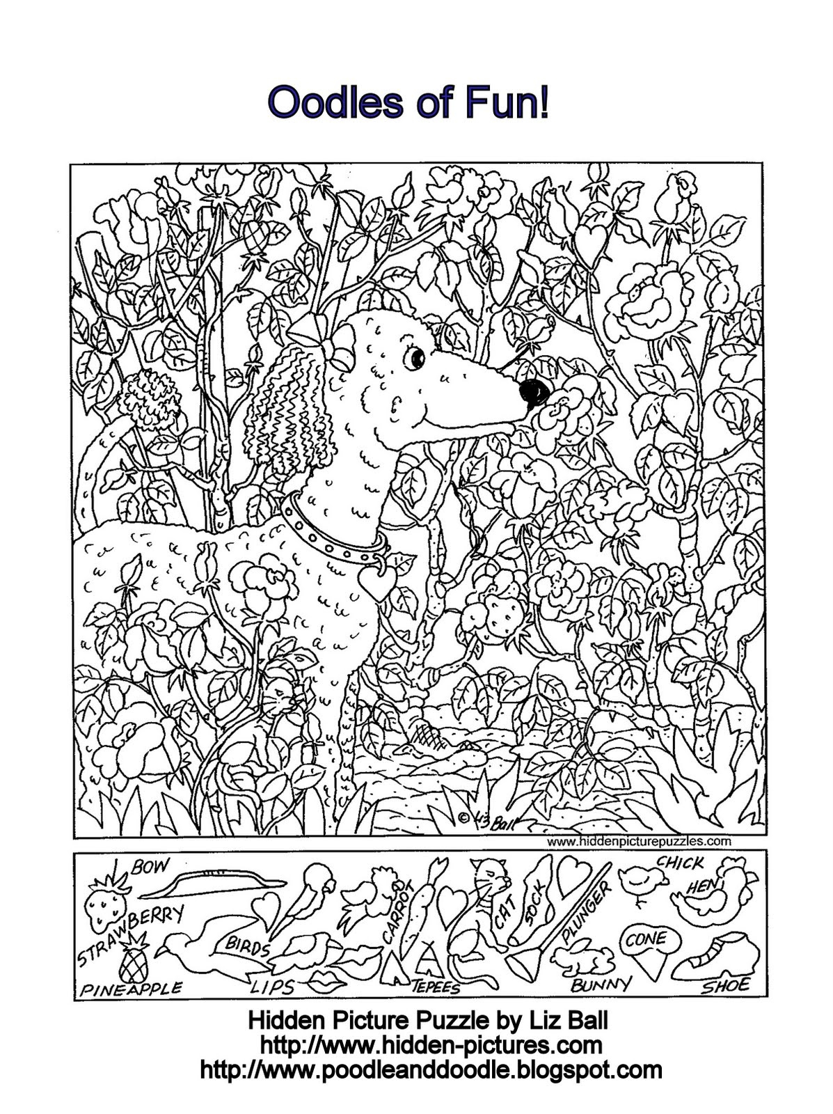 Highlights Printable Hidden Picture Puzzles Printable Pictures