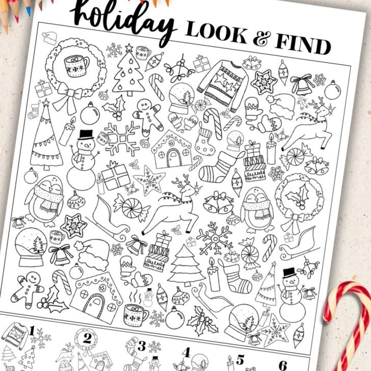 free printable look and find pictures