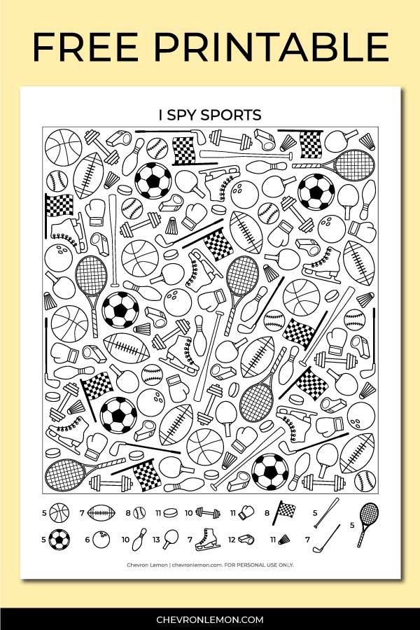 I Spy Hidden Pictures Printables Hidden Pictures Printable
