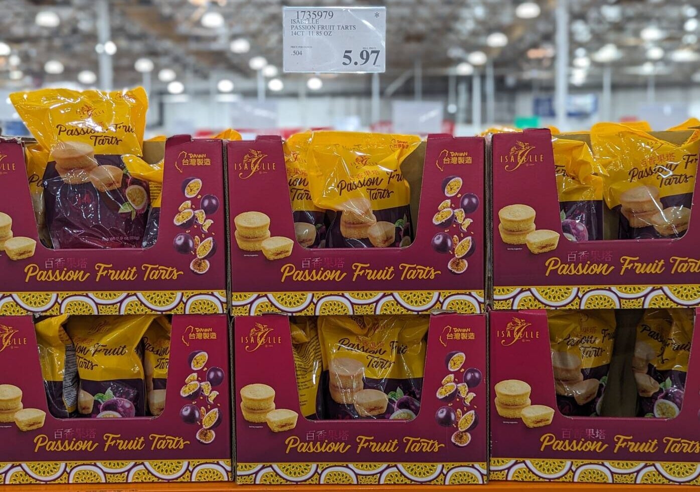 Isabelle Passion Fruit Tarts Costco97