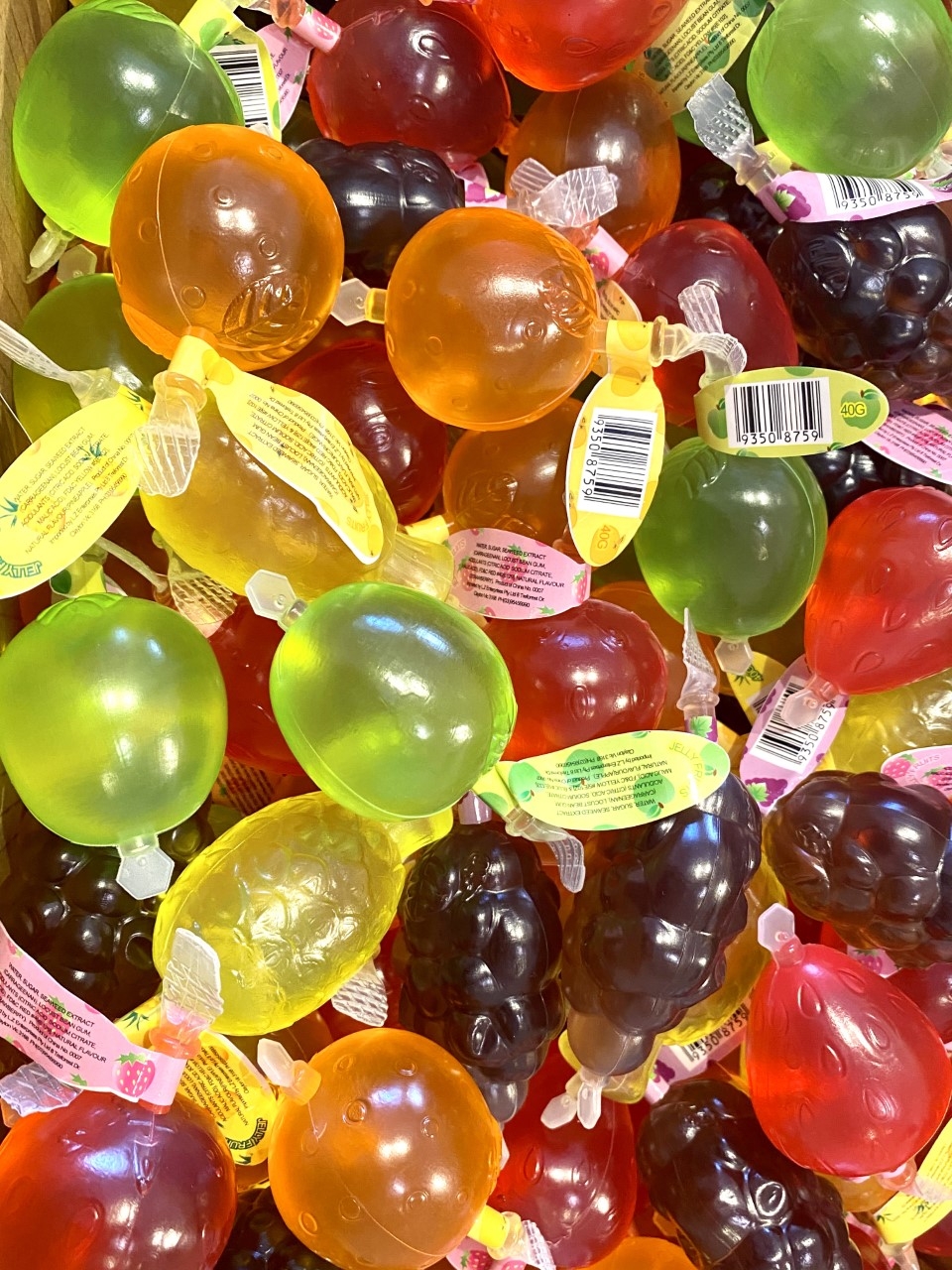 Jelly Fruits 1pce 40g The Sassafras Sweet Co 