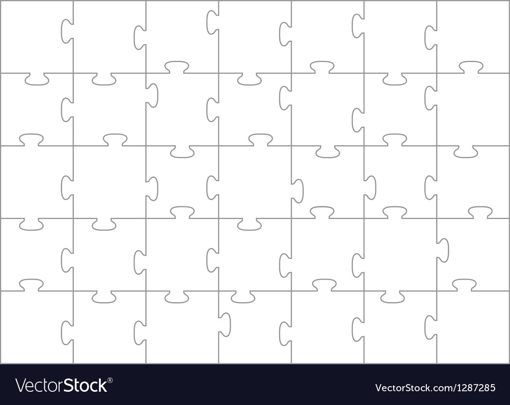 Jigsaw Puzzle Template Printable Vector Free Printabl Vrogue co