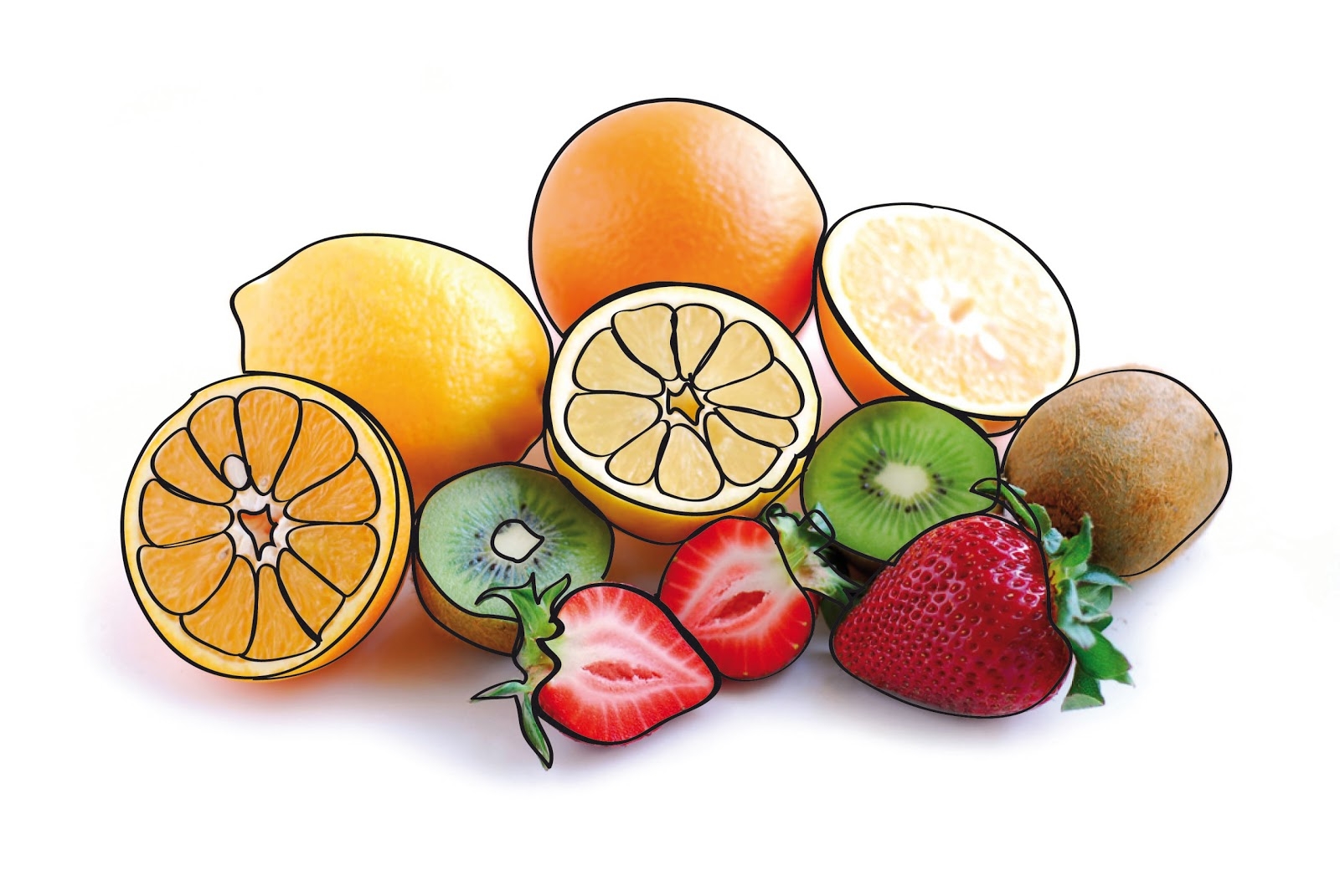 Kathryn Baugh Fruit Drawing 2 
