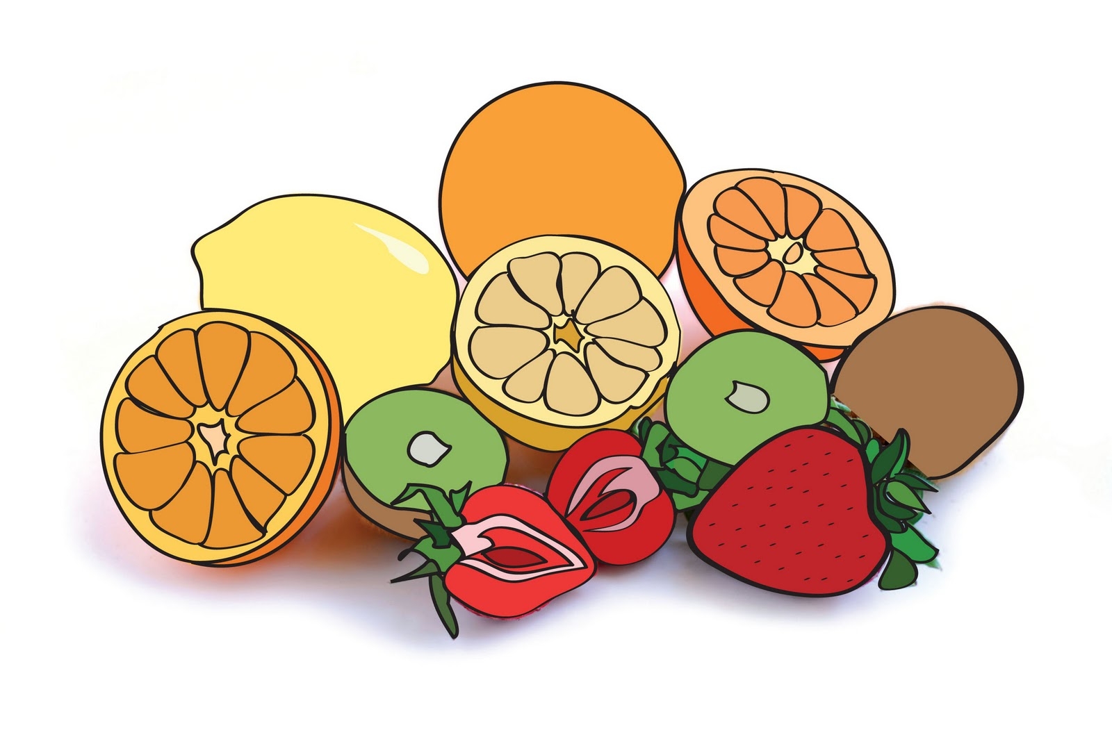 Kathryn Baugh Fruit Drawing 2
