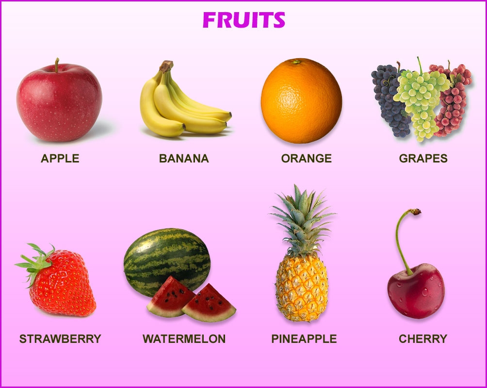 Kids Learning Center Fruits