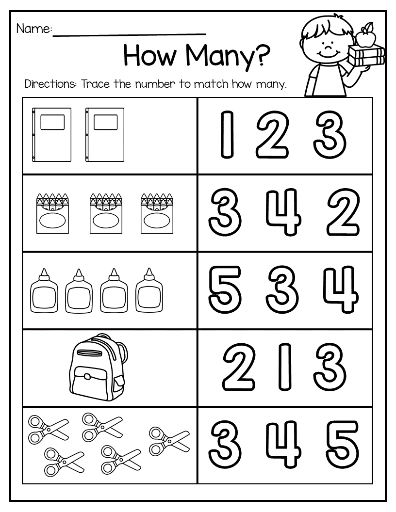 Kindergarten Math Worksheets Free Printables Printable Sight Words List