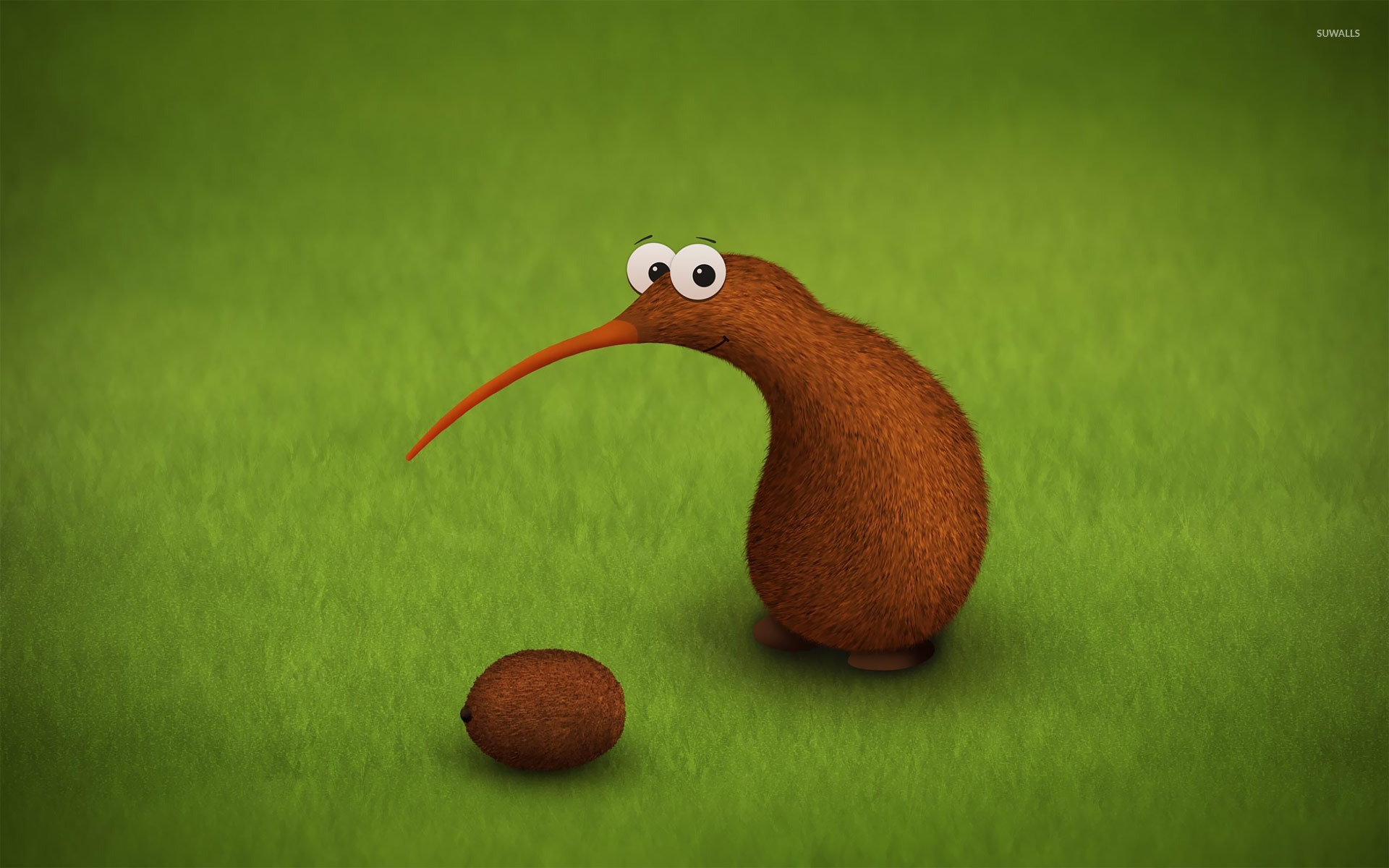Kiwi Bird And Fruit Wallpaper Funny Wallpapers 19382