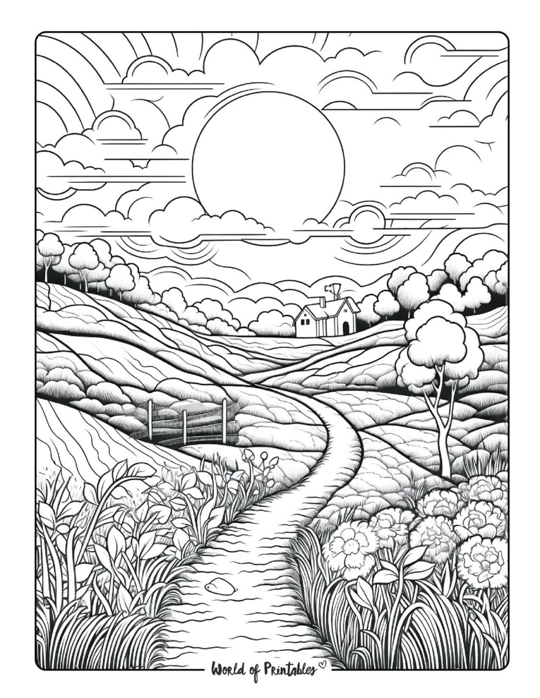 free printable landscape pictures