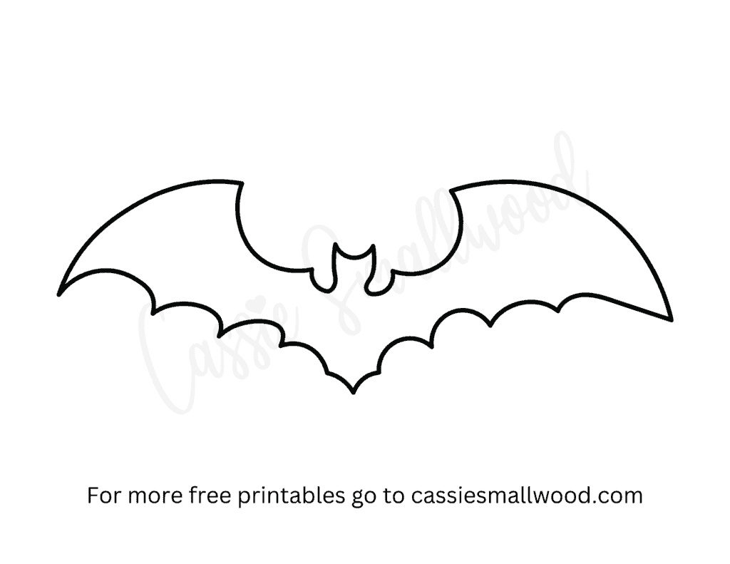 bat pictures printable