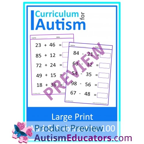 print math worksheet