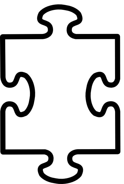 Large Puzzle Piece Template Cliparts co