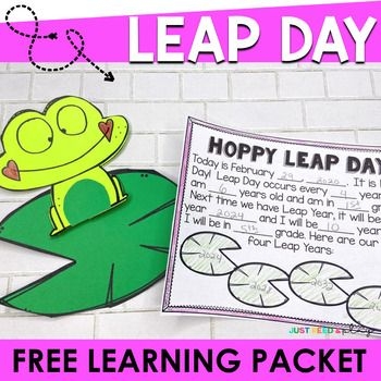 Leap Day And Leap Year Craft And Printables Leap Day Leap Year