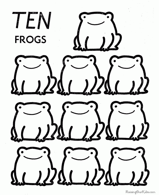 Learn Numbers Printable Activity For Kids 017