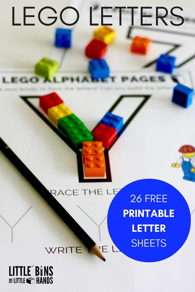 LEGO Activity Sheets Printable