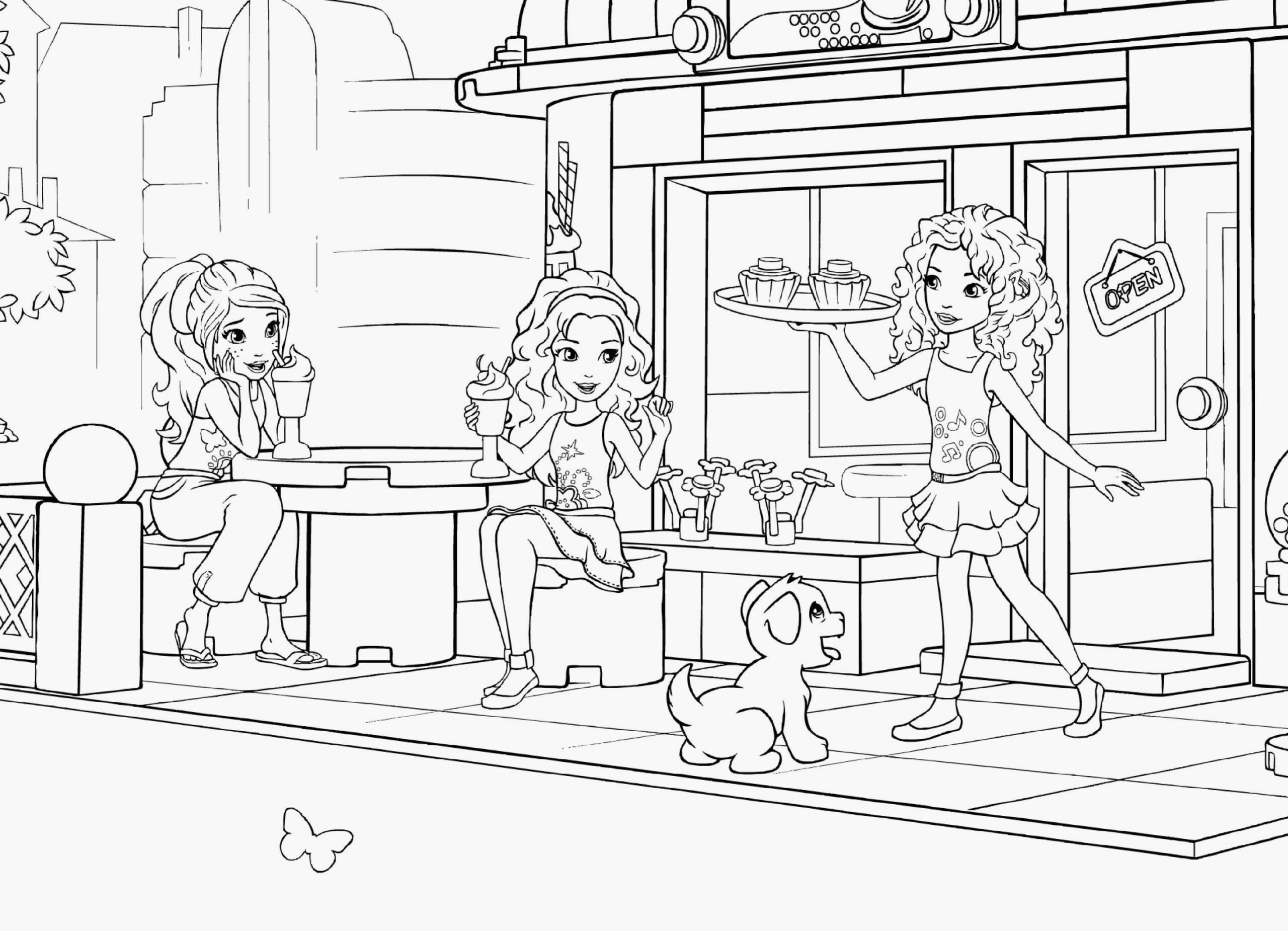 lego friends printable activities