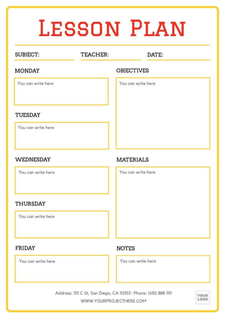 Lesson Plan Template Lesson Plan Templates Teaching Plan Templates Images