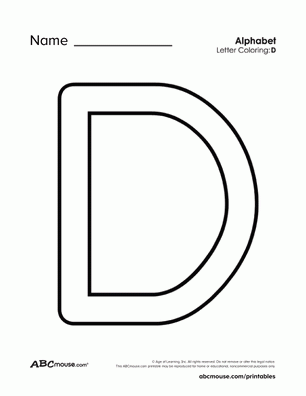 Letter D Printable Activities Infoupdate