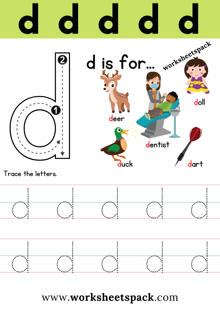Letter D Printable Activities Infoupdate