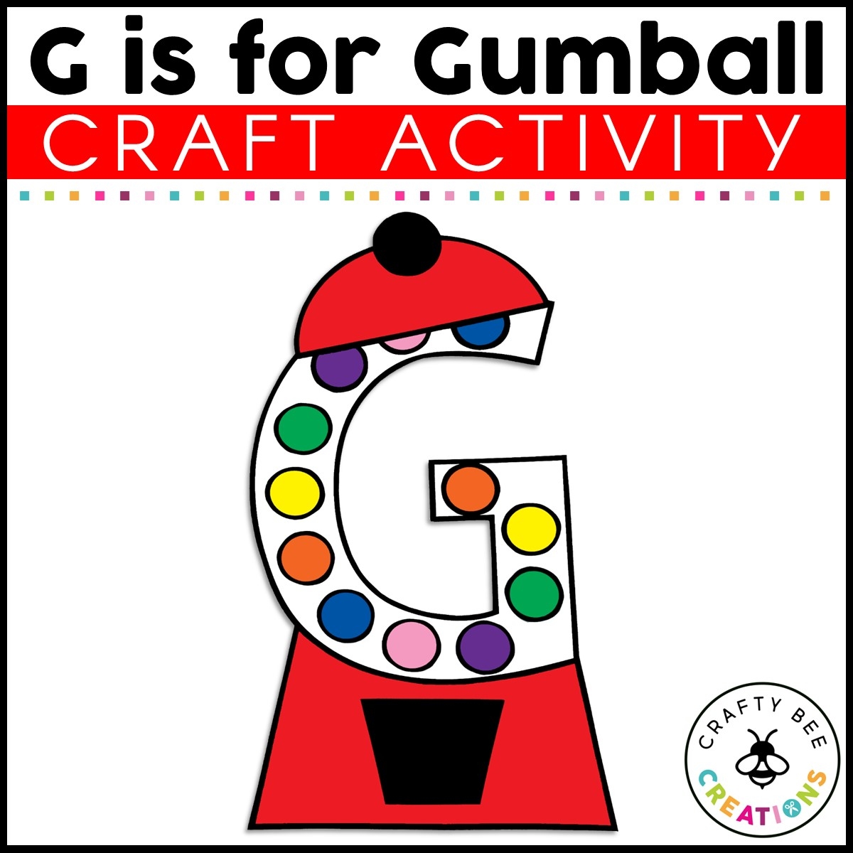 printable letter g craft template
