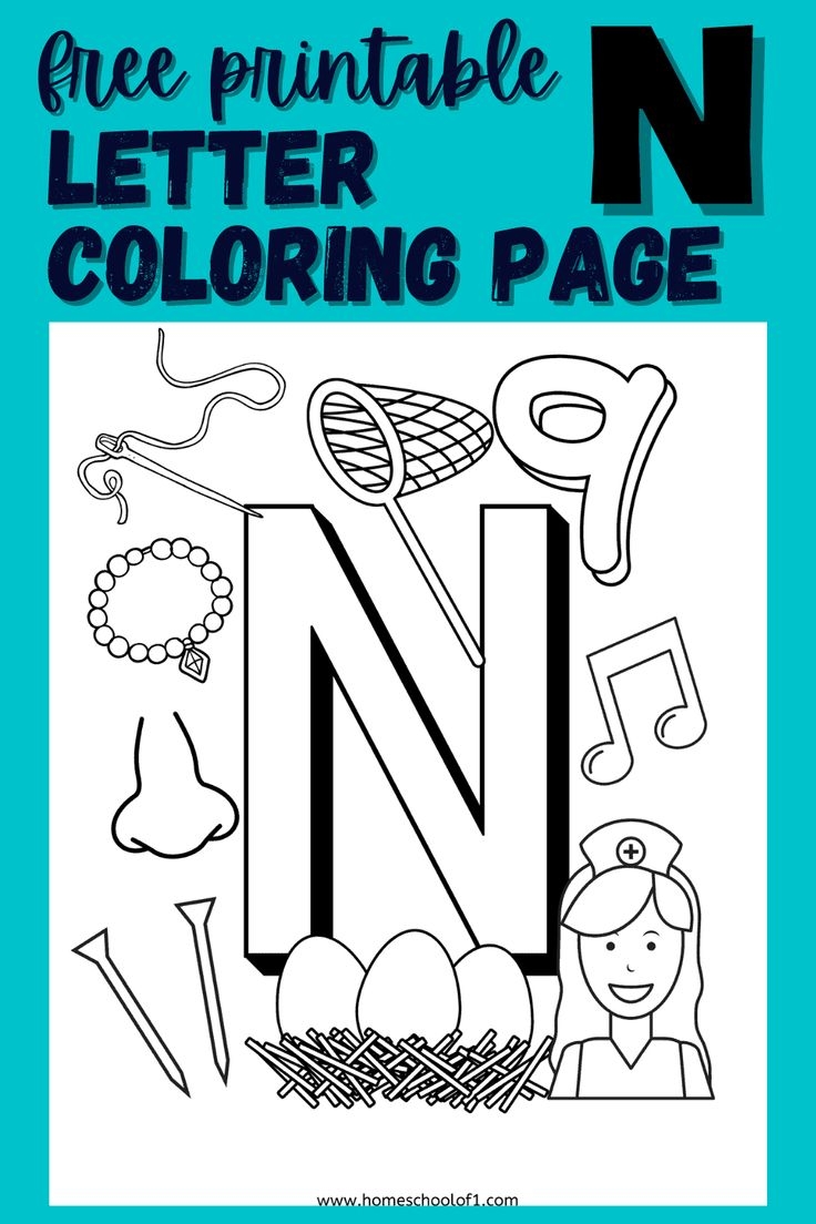 Letter N Printable Activities
