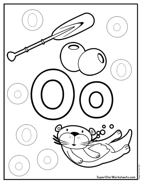 Letter O Activities Pre K Worksheets Free Printable Infoupdate
