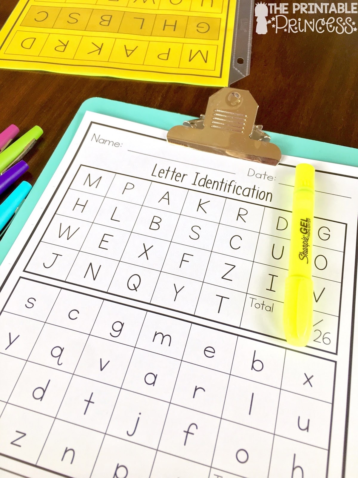 Letter Recognition Activities Printable