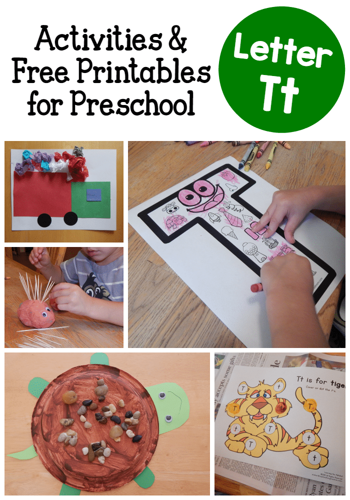 Letter T Activities For Preschool The Measured Mom