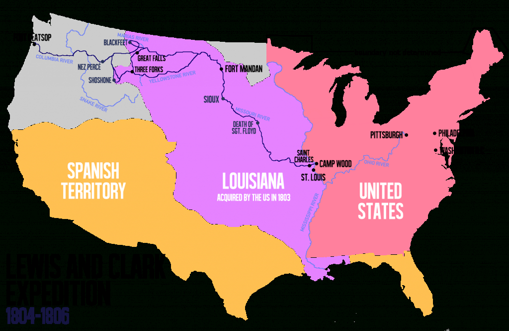 Lewis And Clark Expedition Wikipedia For Lewis And Clark Printable
