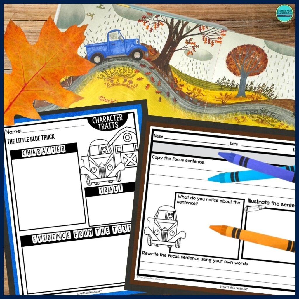 Little Blue Truck Activities And Lesson Plans For 2025 Teaching With 